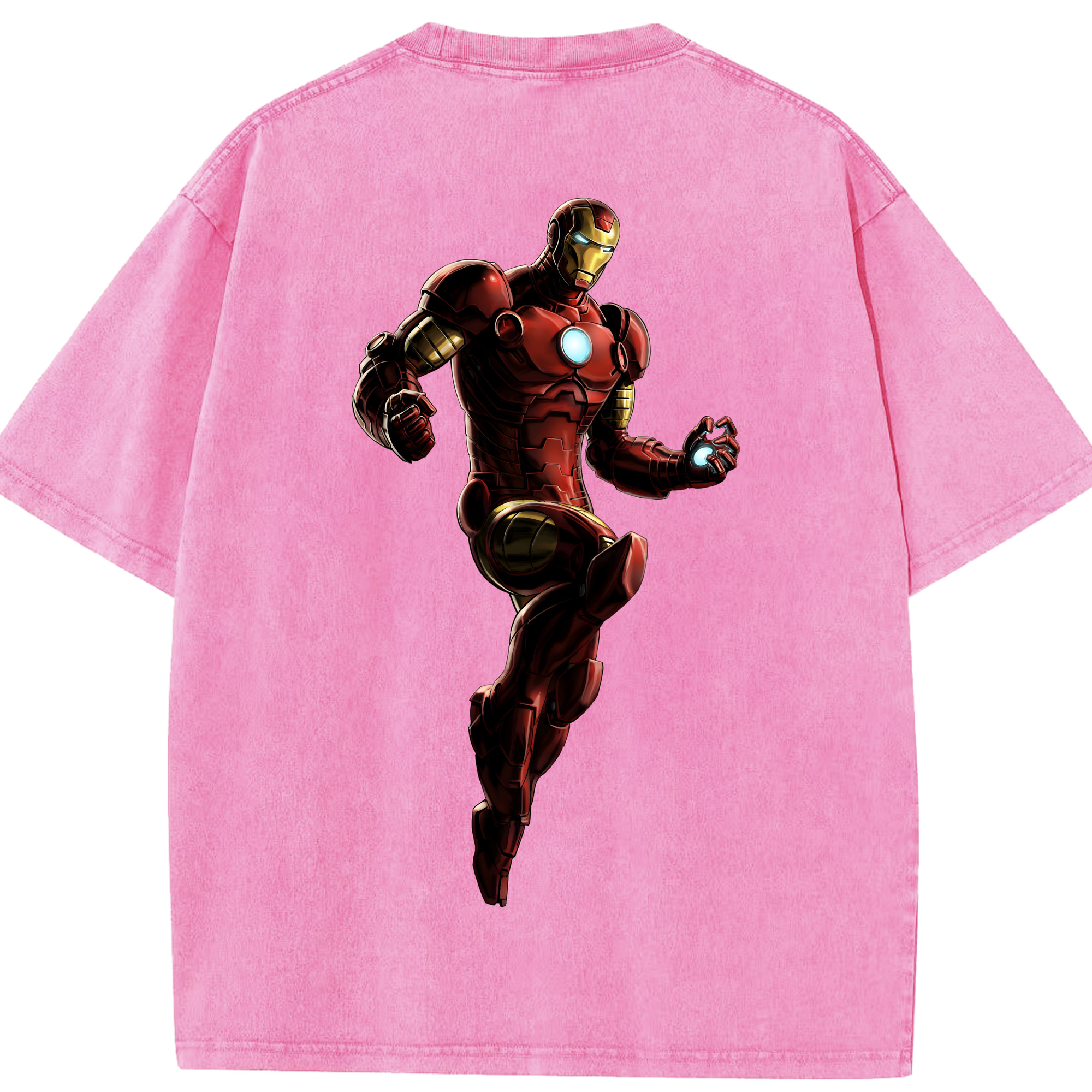 （画像用） アベンジャーズ The Avengers 綿100% ヴィンテージ風 半袖Tシャツ（背面プリント）